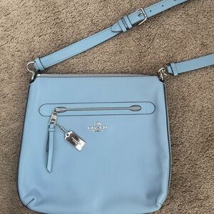 Coach Sky Blue Crossbody Bag